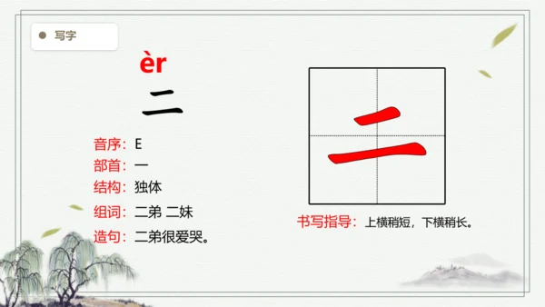 【2024新教材】语文一上1.天地人 2.金木水火土  生字识记课件