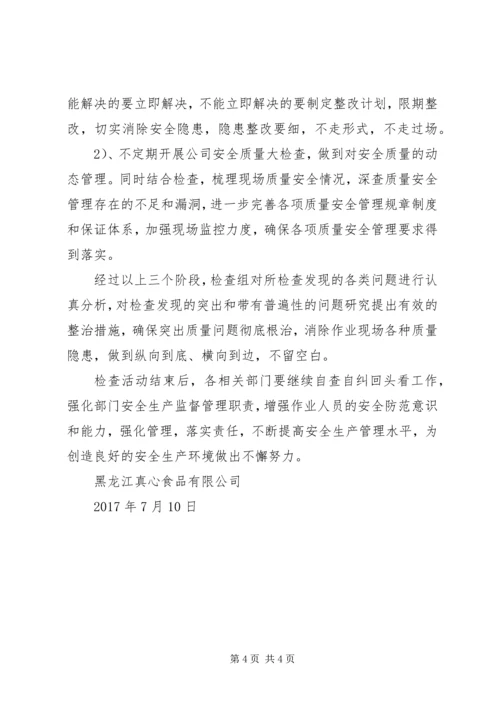食品药品安全生产大检查工作方案 (5).docx
