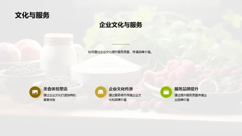 企业文化驱动美食