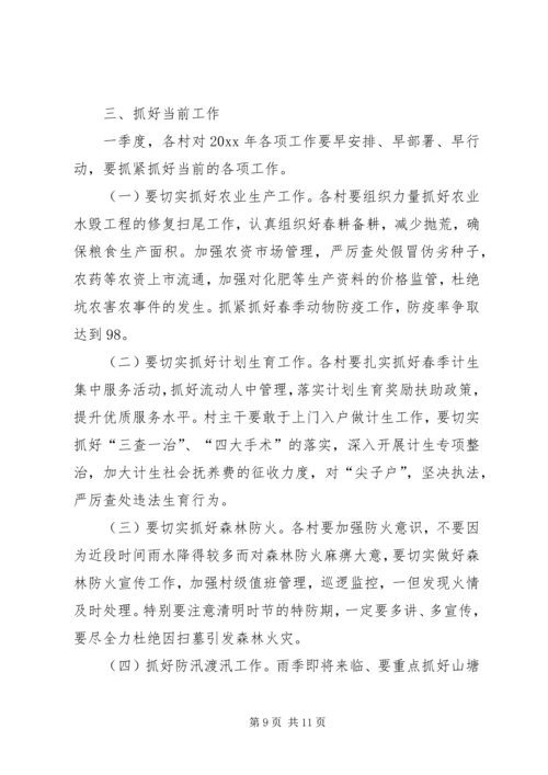 在乡经济工作会议上的报告.docx