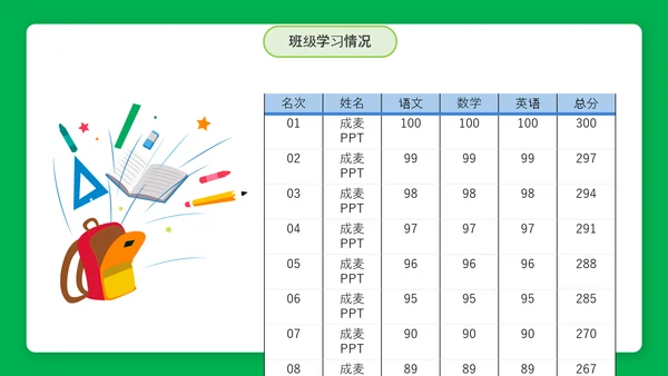 简约风新学期家长会PPT课件模板
