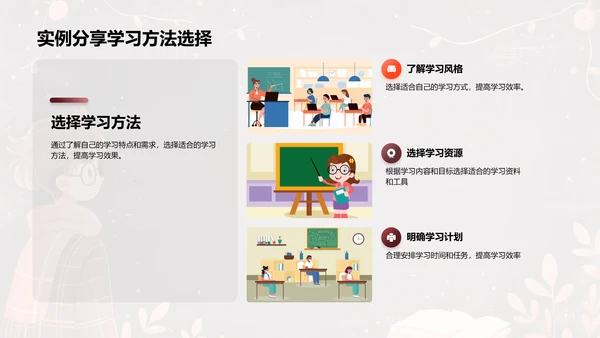 学习之乐与策略PPT模板