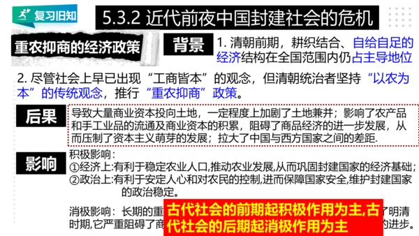 第五单元 绵延不绝的中华文明（三）：封建社会的发展与近代前夜的危机 精品复习课件（50张PPT）