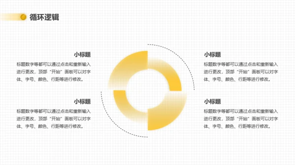 金融行业年终总结-卡片-金色