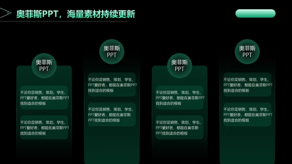 科技风黑绿色论文答辩PPT
