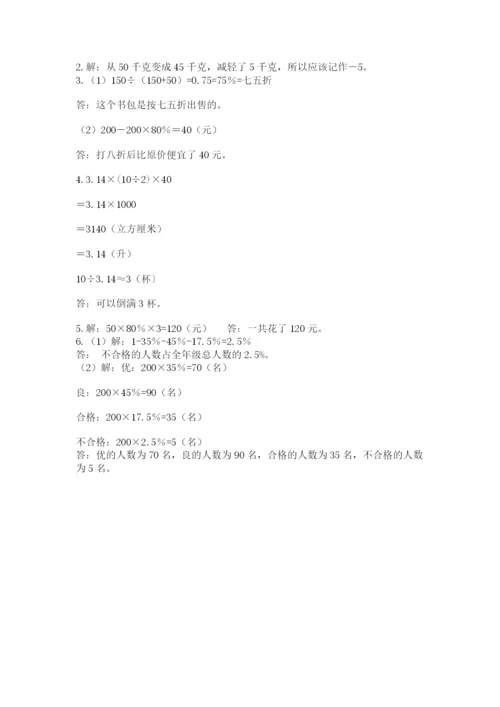 洛阳市小学数学小升初试卷（b卷）.docx