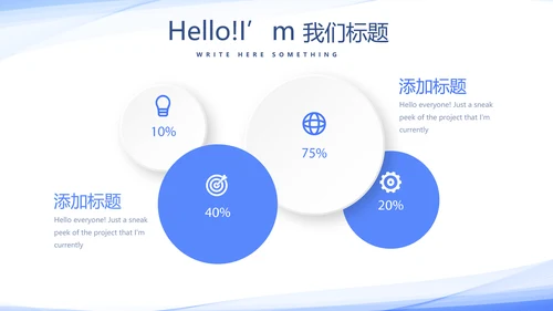 蓝色简约医学生实习报告动态PPT