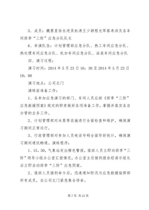 雨季三防演练方案 (2).docx