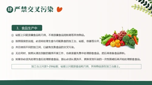 食品安全日食品安全五项基本行为准则PPT课件食品安全宣传周