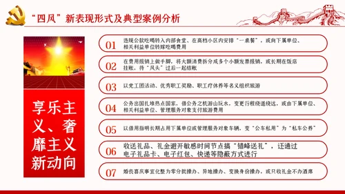 加强党的作风建设纠四风树新风育清风廉政党课PPT