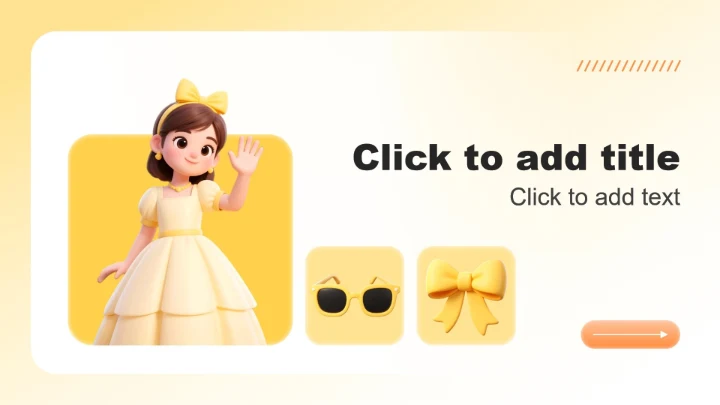 黄色小清新风大学竞选班长自我介绍PPT主题模板