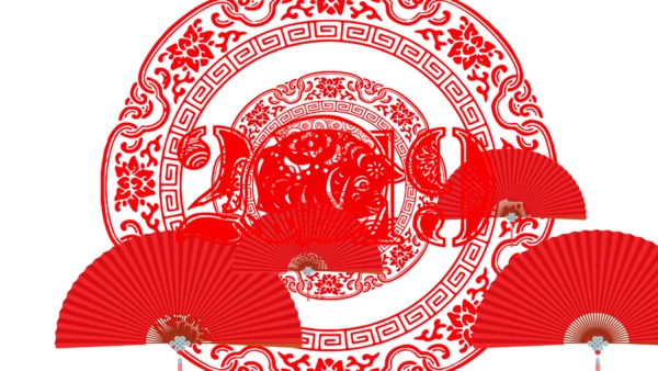 剪纸猪年2019新年元旦年终总结PPT