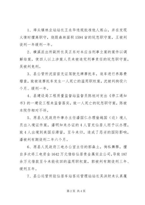 县检察院反渎职侵权工作的调研报告 (3).docx