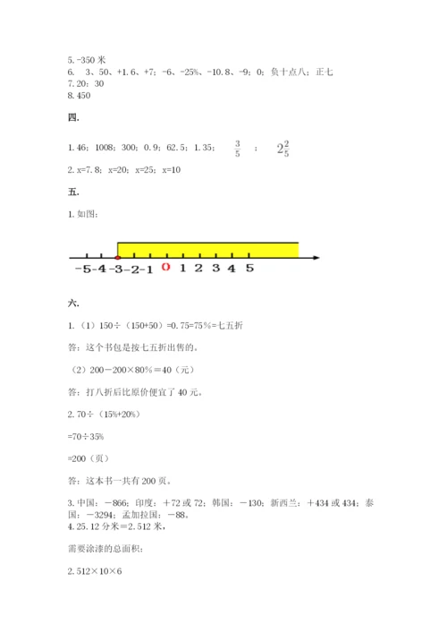 辽宁省【小升初】小升初数学试卷含答案（轻巧夺冠）.docx