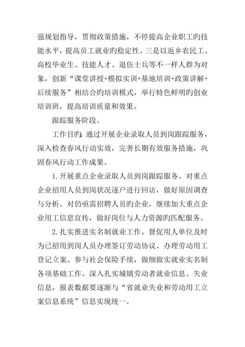 就业援助月暨就业春风行动活动方案.docx