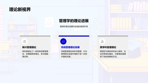 管理学研究报告PPT模板