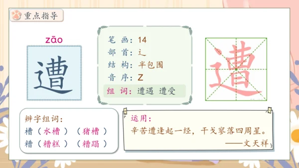 【核心素养】部编版语文四年级下册-13.猫 第1课时（课件）