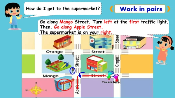 Unit3 Asking the way  Grammar time & Fun time 课件(共