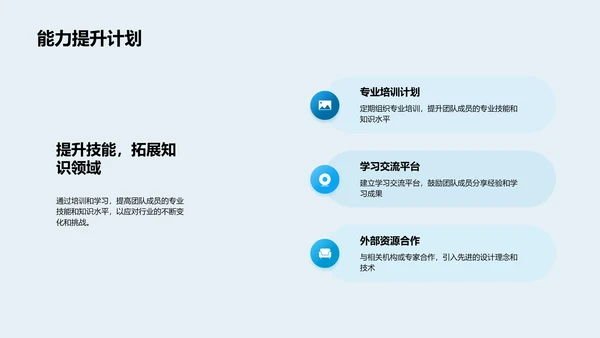 半年设计团队总结PPT模板