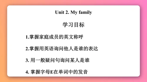 人教PEP版三年级下册英语预习课件