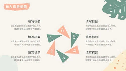绿色简洁文艺商业项目计划书PPT模板
