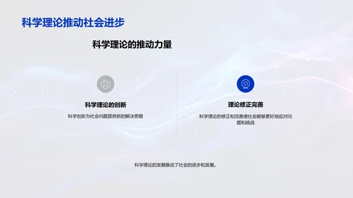 科学历史探究PPT模板