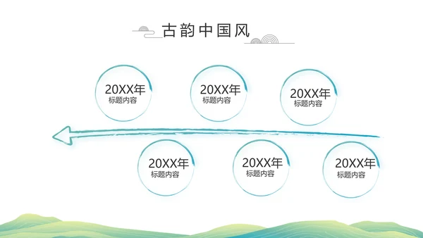 清新中国风清明祭祀习俗清明节扫墓PPT