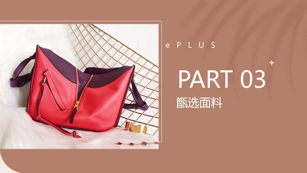 ins简约风服饰箱包品牌推广介绍路演PPT模板
