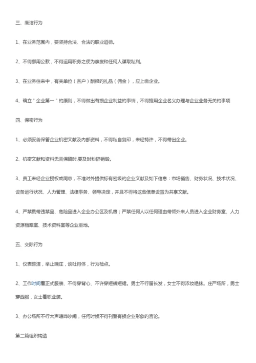 销售公司管理规章制度.docx