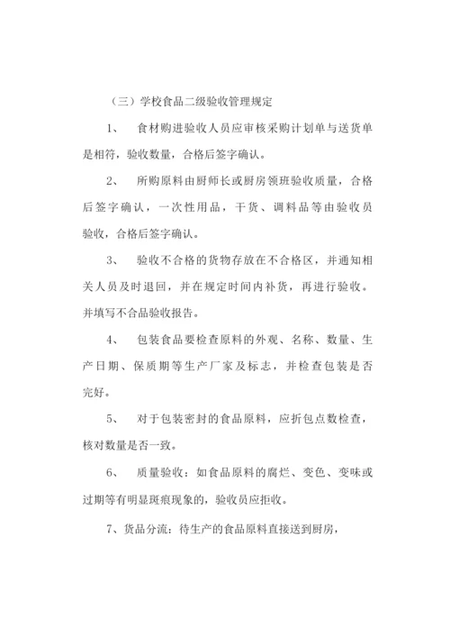 学校食堂管理制度及管理规定.docx