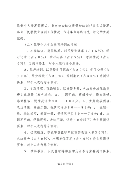 人民警察教育培训工作办法精编.docx