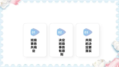 5 协商决定班级事务（课件）道德与法治五年级上册