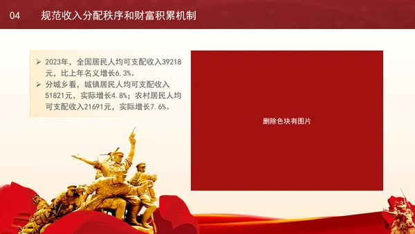 二十届三中全会经济关键词解读完善收入分配制度党课PPT