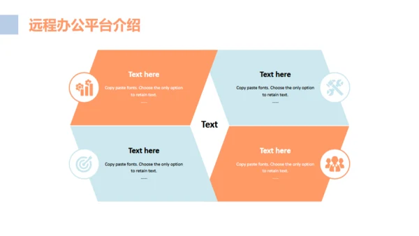 互联网PC电脑远程办公通用PPT模板