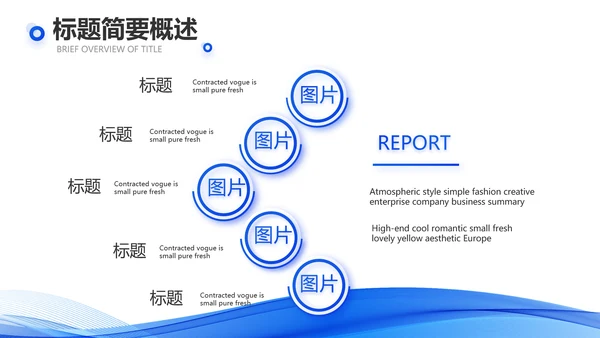 蓝色大气年终工作总结汇报动态PPT