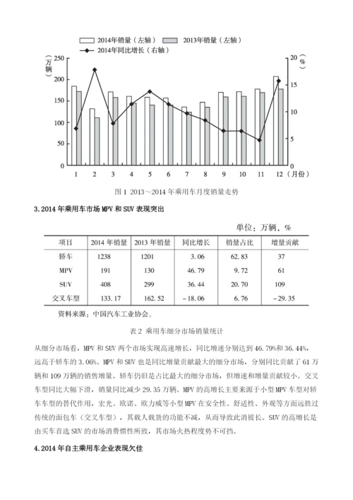 乘用车工业发展报告.docx