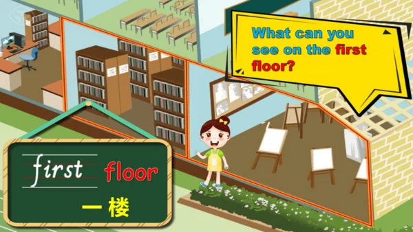 Unit1 My school A let's learn 课件(共35张PPT)