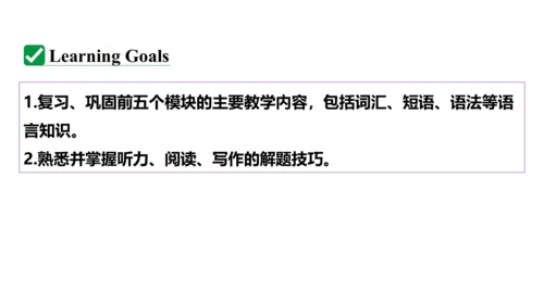 外研版英语八年级下册 Revision Module A课件+内嵌音频
