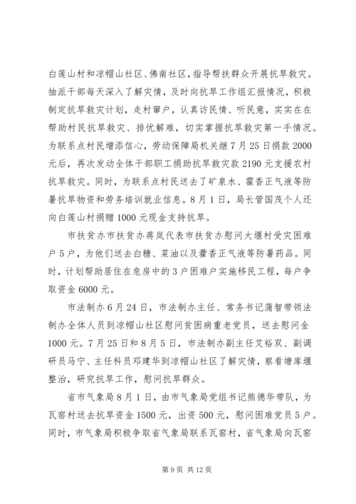 乡镇抗旱救灾工作汇报.docx