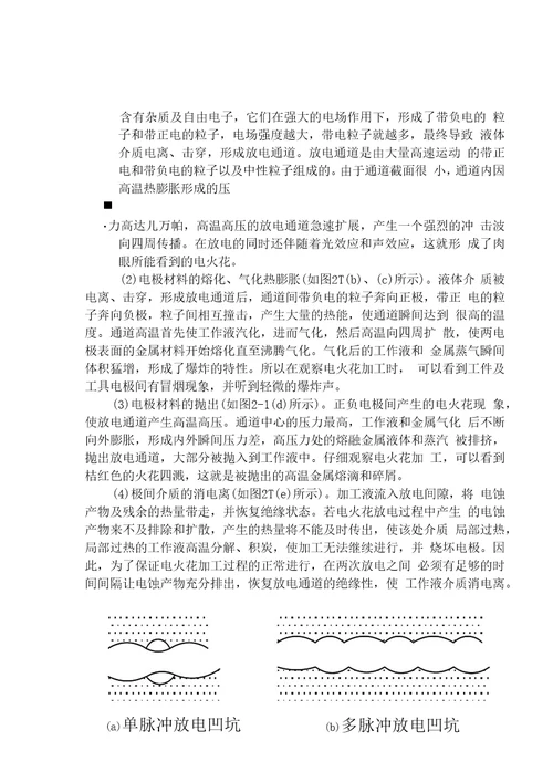 数控电火花机床的使用和操作