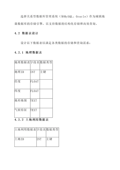 城镇地籍数据库建设方案