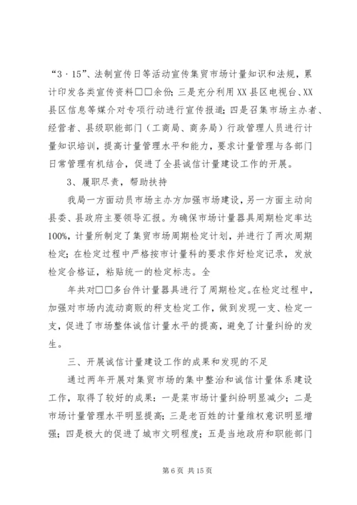 商贸专委会参与推进诚信计量建设工作汇报.docx