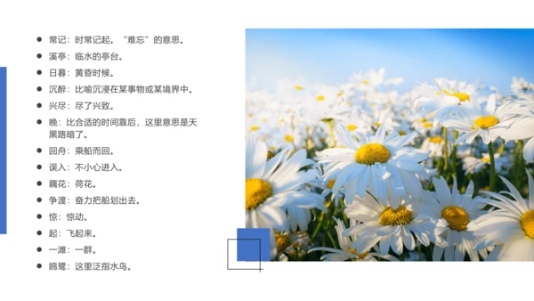 课外古诗词诵读 如梦令（常记溪亭日暮）课件