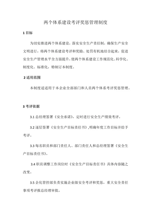 两个标准体系建设考核奖惩管理新规制度.docx