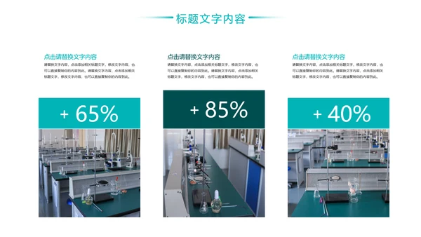 化学实验室医疗科技工业科研动态PPT模板