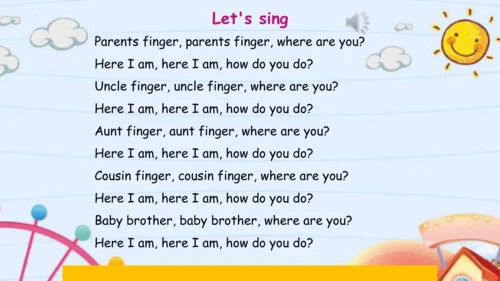 Unit 6 Meet my family!  Let's review  课件(共28张PPT)