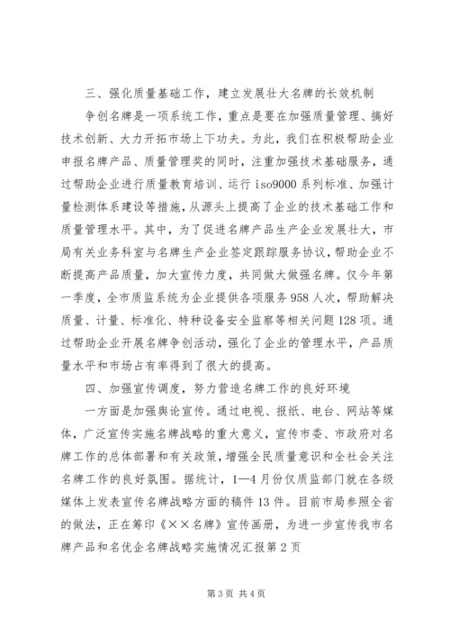 名牌战略实施情况汇报 (4).docx