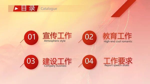 大气党风廉政建设工作总结计划PPT
