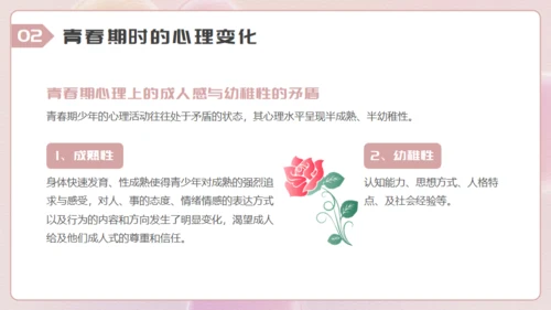 青春期女生心理健康教育讲座通用PPT模板