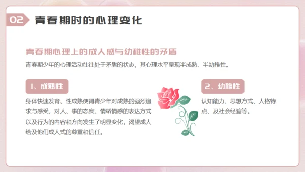 青春期女生心理健康教育讲座通用PPT模板